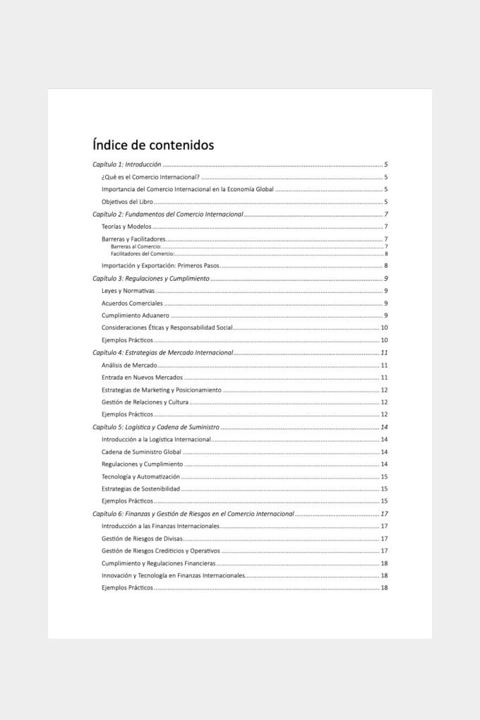 Guía Práctica de Comercio Internacional para Principiantes y Glosario (1.ª edición)